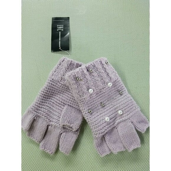 INC lavender Like the Night Pearl Fingerless Texti - Picture 1 of 3